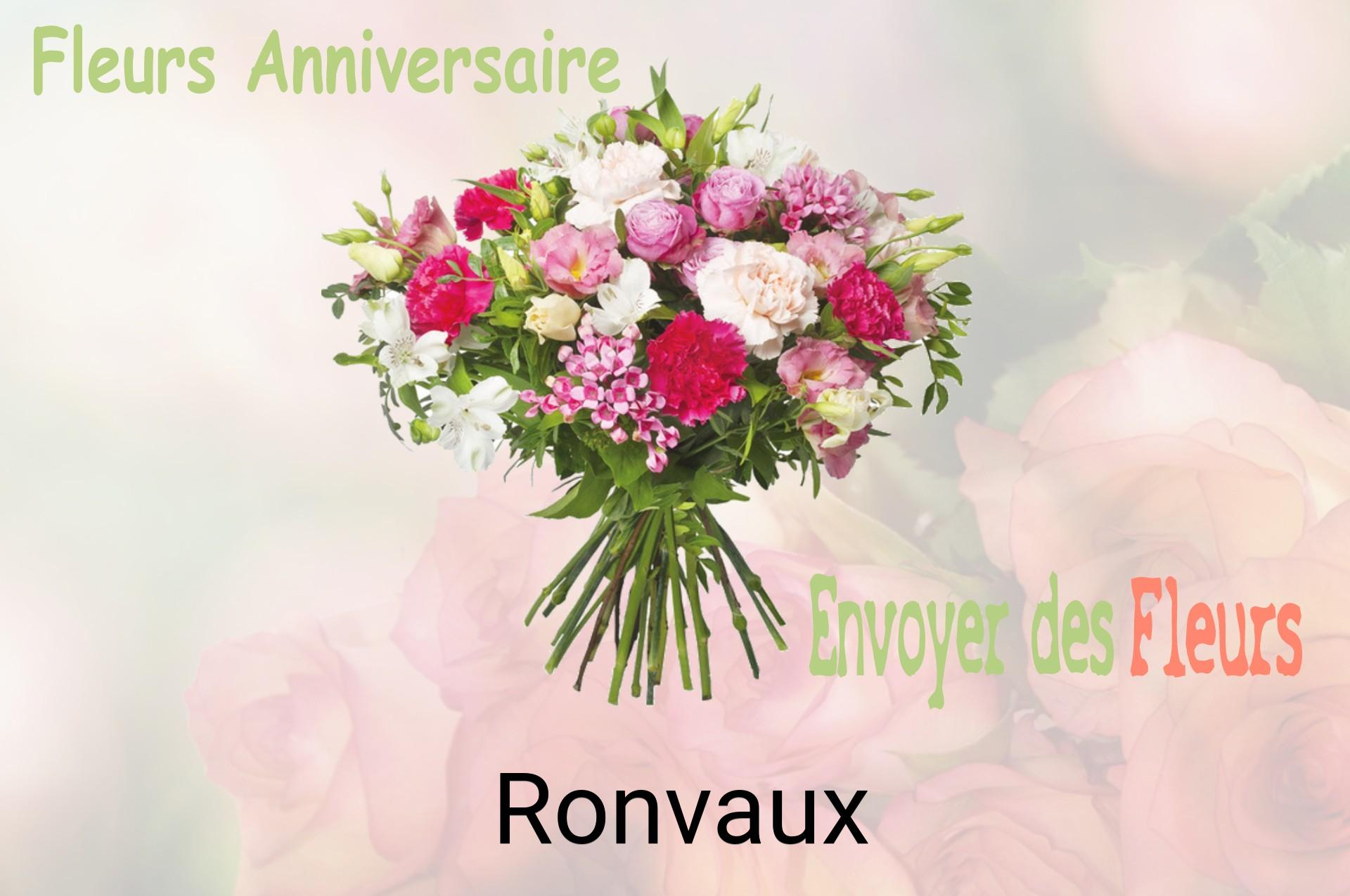 Bouquet de fleurs d’anniversaire livré à Ronvaux