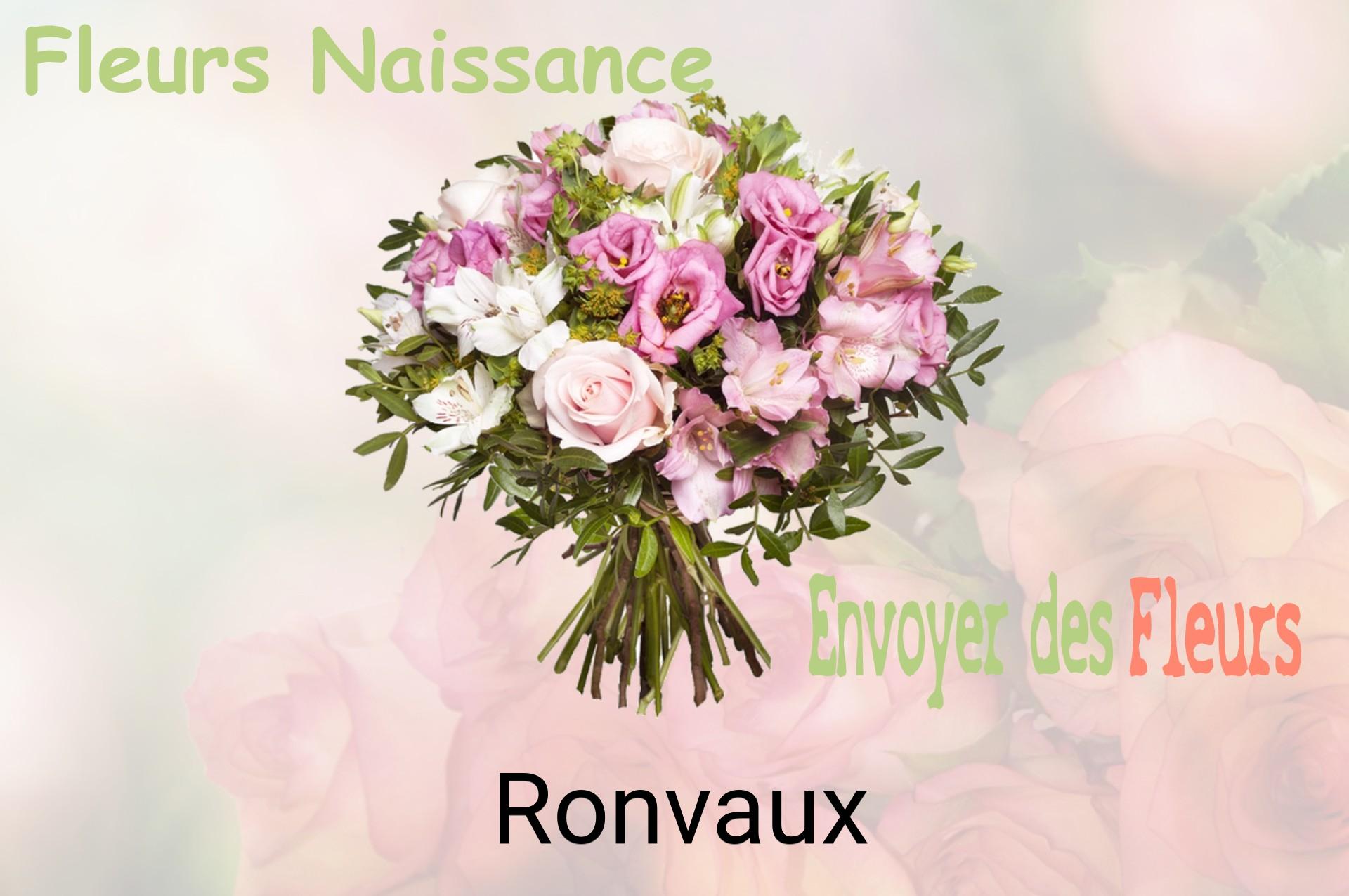 Bouquet de fleurs de naissance livré à Ronvaux